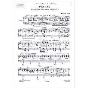 Pavane pour une Infante Défunte